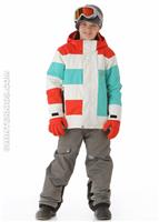 Boys Renegade Jacket (Powder) - Alt. View