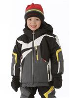 Boys Super G Jacket (Black) - Boys Super G Jacket (Black)