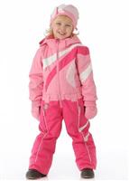 Girls Astro Suit (China Pink) - Girls Astro Suit (China Pink)