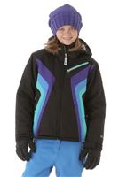 Girls Aurora Jacket (Black) - Obermeyer Girls Aurora Jacket (Black)