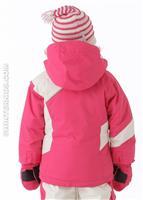 Girls Balance Jacket (China Pink) - Back View