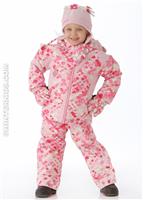 Girls Balance Jacket (Cotton Candy Dippy Dots Print) - Alt. View                                                                                                                                             