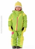 Girls Balance Jacket (Sour Apple) - Alt. View                                                                                                                                             