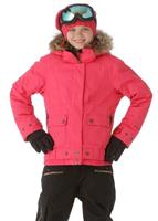 Girls Bombdiggity Jacket (Hibiscus) - Girls Bombdiggity Jacket (Hibiscus)