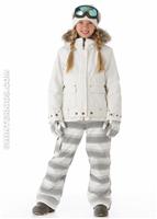 Girls Bombdiggity Jacket (Powder) - Alt. View