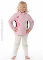Girls GaGa Fleece Top (Cotton Candy) - Alt. View