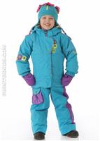 Girls Karma Jacket (Glacier Blue) - Alt. View