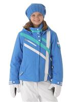 F12 Girls Kensington Jacket (Blue Hawaii) - Girls Kensington Jacket (Blue Hawaii)