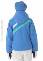 F12 Girls Kensington Jacket (Blue Hawaii) - Back View