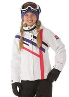 F12 Girls Kensington Jacket (White) - Girls Kensington Jacket (White)                                                                                                                       