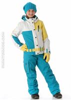 Girls Lighthouse Jacket  (Jewel) - Alt. View