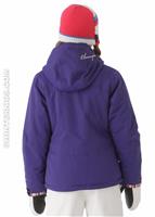 Girls Stella Jacket (Cosmic Blue) - Back View
