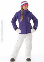 Girls Stella Jacket (Cosmic Blue) - Alt. View