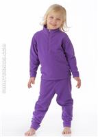 Preschool UG 100 Micro Zip-T (Grape) - Alt. View