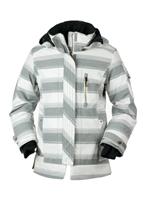 Girls Iconic Jacket (Quarry Stripe Jacquard) - Studio Shot