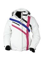 F12 Girls Kensington Jacket (White) - Studio Shot                                                                                                                                           