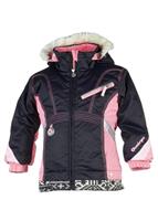 F12 Girls Sunrise Jacket (Black) - Studio Shot