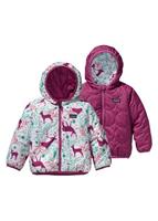 Baby Reversible Puff-Ball Jacket (Fawna: Birch White) - Baby Reversible Puff-Ball Jacket (Fawna: Birch White)