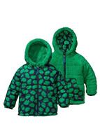 Baby Reversible Tribbles Jacket (Pokey Dot: Brilliant Green) - Baby Reversible Tribbles Jacket (Pokey Dot: Brilliant Green)