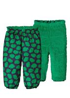 Baby Reversible Tribbles Pants (Pokey Dot: Brilliant Green) - Baby Reversible Tribbles Pants (Pokey Dot: Brilliant Green)