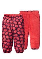 Baby Reversible Tribbles Pants (Pokey Dot: Coral) - Baby Reversible Tribbles Pants (Pokey Dot: Coral)