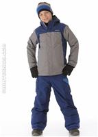 Boys 3-in-1 Jacket (Nickel) - Alternate View