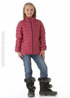 Girls Down Sweater (Rubellite Pink) - Alternate View