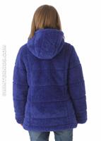 Girls Dynamite Duo Jacket (Featherweight: Harvest Moon Blue) - Reverse Side Back View