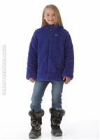 Girls Dynamite Duo Jacket (Featherweight: Harvest Moon Blue) - Reverse Side