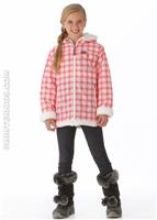 Girls Dynamite Duo Jacket (Featherweight: Birch White) - Alternate View