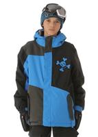 Boys Skurvy Block Insulated Jacket (Blue) - Boys Skurvy Block Insulated Jacket (Blue)
