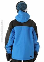 Boys Skurvy Block Insulated Jacket (Blue) - Back View
