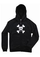 Boys Skurvy Bonded Tech Fleece Jacket  (Black) - Studio Shot
