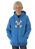 Boys Skurvy Bonded Tech Fleece Jacket (Blue) - Boys Skurvy Bonded Tech Fleece Jacket (Blue)