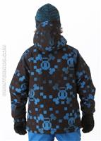 Boys Skurvy Digi Insulated Jacket (Blue) - Back View