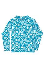 Girls Dream Layer Top (Turquoise) - Studio Shot