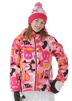 Girls Illusion Insulated Jacket (Magenta) - Girls Illusion Insulated Jacket (Magenta)