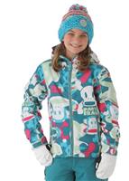 Girls Illusion Insulated Jacket (Teal) - Girls Illusion Insulated Jacket (Teal)                                                                                                                