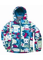 Girls Illusion Insulated Jacket (Teal) - Studio Shot                                                                                                                                           