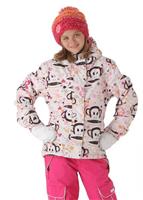 Girls Julius Sketch Insulated Jacket (White) - Girls Julius Sketch Insulated Jacket (White)