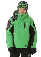 F12 Boys Challenger Jacket (Classic Green/Black/White) - Boys Challenger Jacket (Classic Green/Black/White)