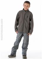 Boys Constant Full Zip Sweater (Castlerock) - Alternate View