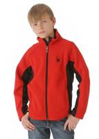 Boys Constant Full Zip Sweater (Red) - Boys Constant Full Zip Sweater (Red)