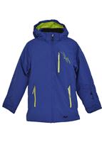 Boys Enforcer Jacket (Just Blue/Sharp Lime) - Studio Shot