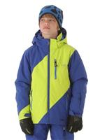 Boys Enforcer Jacket (Sharp Lime/Just Blue/Collegiate) - Boys Enforcer Jacket (Sharp Lime/Just Blue/Collegiate)