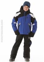 Boys Leader Jacket (Just Blue/Black/White) - Alt. View