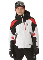 Boys Leader Jacket (White/Black/Red) - Boys Leader Jacket (White/Black/Red)