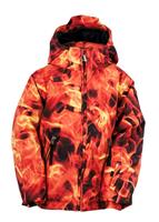 Mini Armageddon Jacket (Squeeze Inferno Print) - Studio Shot