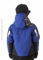 Mini Challenger Jacket (Just Blue/Black/White) - Back View