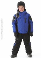 Mini Challenger Jacket (Just Blue/Black/White) - Alt. View
